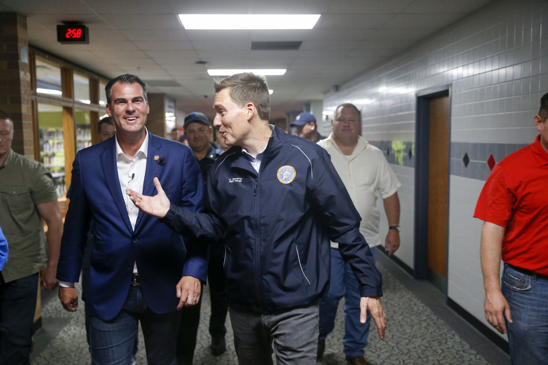 Governor's Fort Gibson Visit